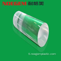 Standard na materyal acrylic PMMA plastic rod.